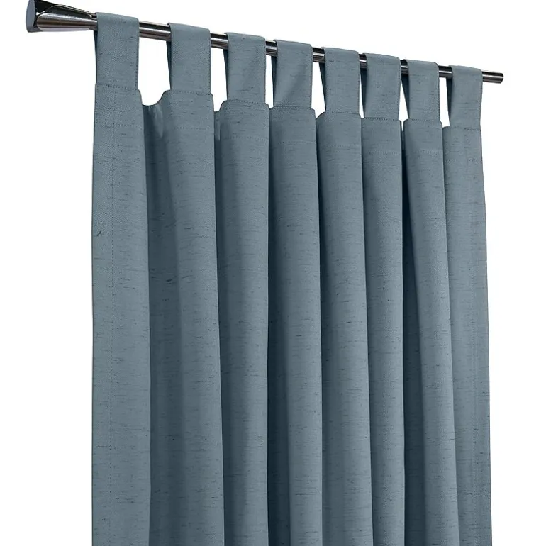 Thermaplus Ventura Tab Top Energy Saving 100% Blackout Set of 2 Curtain Panel