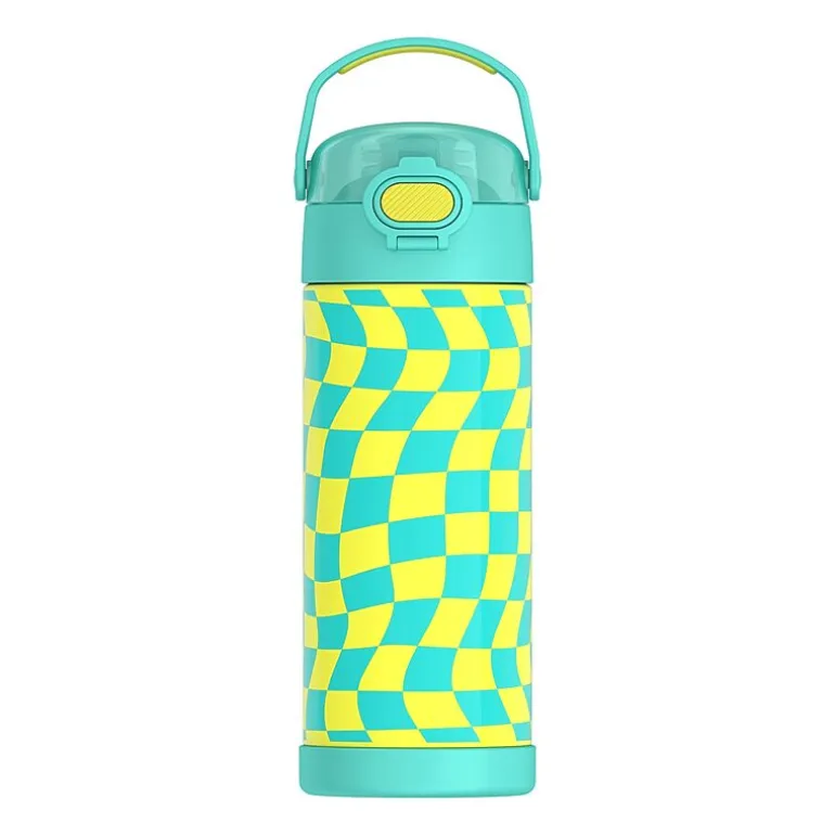 Thermos Stainless Steel Checkers 16oz. Water Bottle