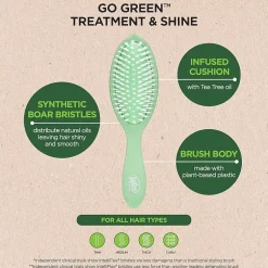 The Wet Brush Go Green Tea Tree Oil Infused Brush