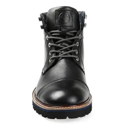 Thomas And Vine Mens Reddick Block Heel Lace-Up Boots