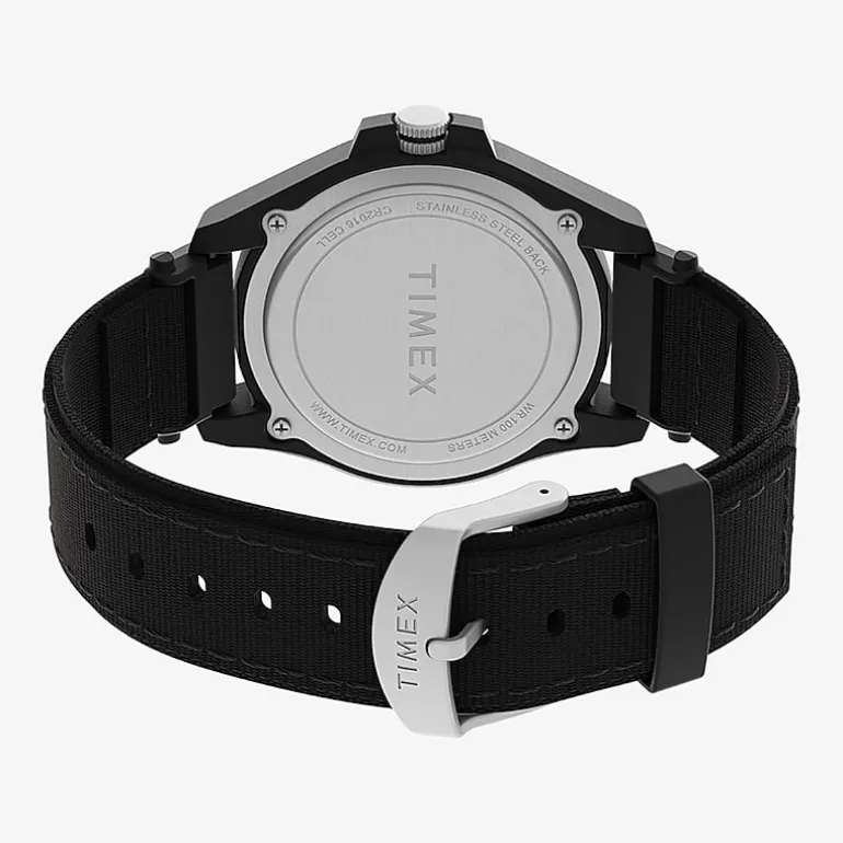 Timex Camper Mens Black Strap Watch Tw4b26300jt