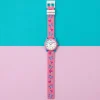 Timex Girls Pink Strap Watch Tw2y59700jt