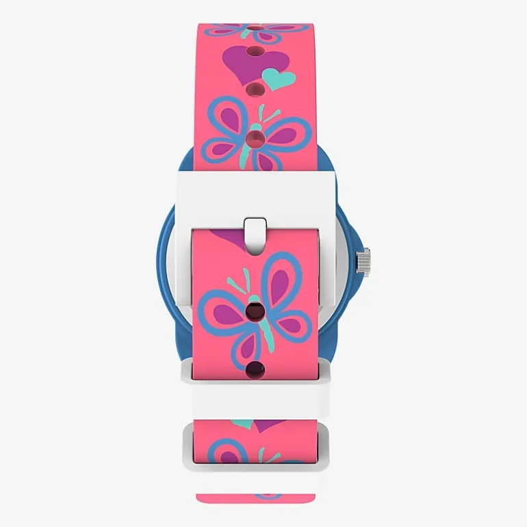 Timex Girls Pink Strap Watch Tw2y59700jt