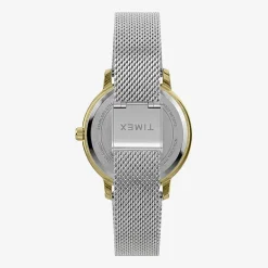 Timex Womens Silver Tone Stainless Steel Bracelet Watch Tw2y48800jt