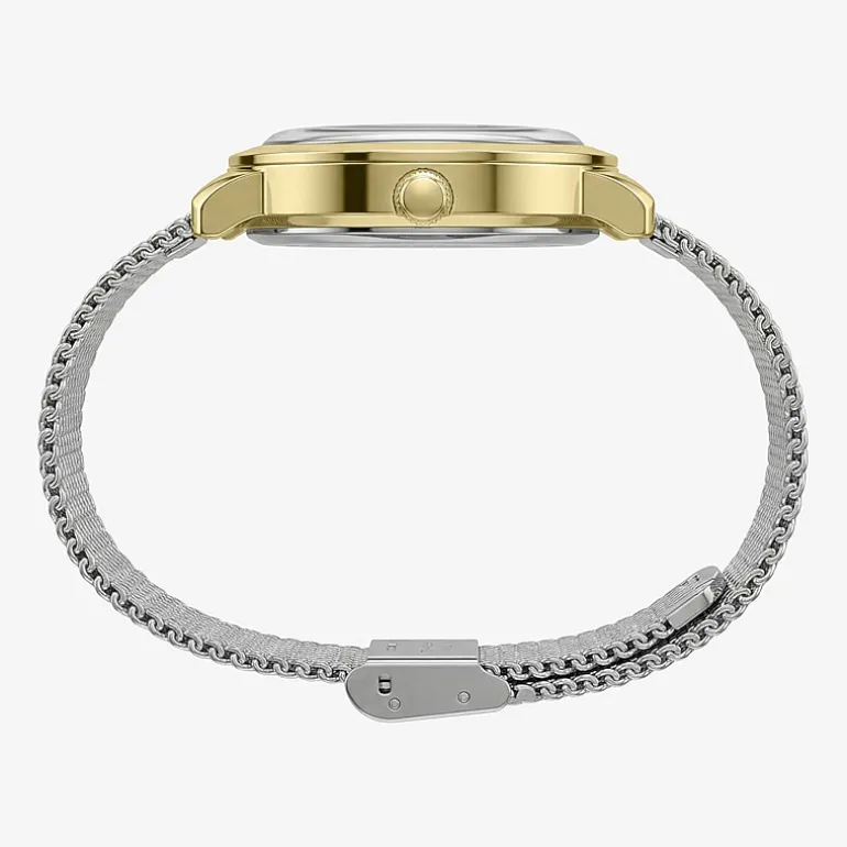 Timex Womens Silver Tone Stainless Steel Bracelet Watch Tw2y48800jt