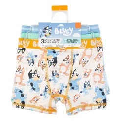 Toddler Boys Bluey 3 Pack Boxer Briefs Tabp4832