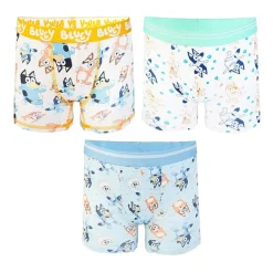 Toddler Boys Bluey 3 Pack Boxer Briefs Tabp4832