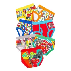 Toddler Boys Cars 7 Pack Briefs Tbup6512