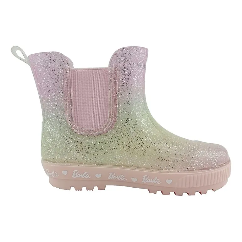 Toddler Girls Barbie Barbie Flat Heel Rain Boots