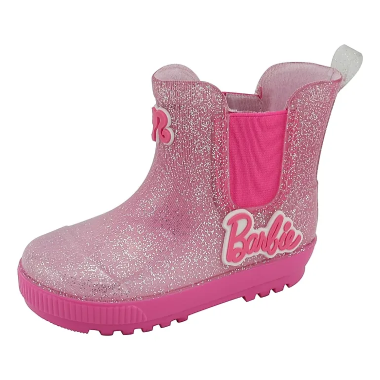 Toddler Girls Barbie Barbie Flat Heel Rain Boots