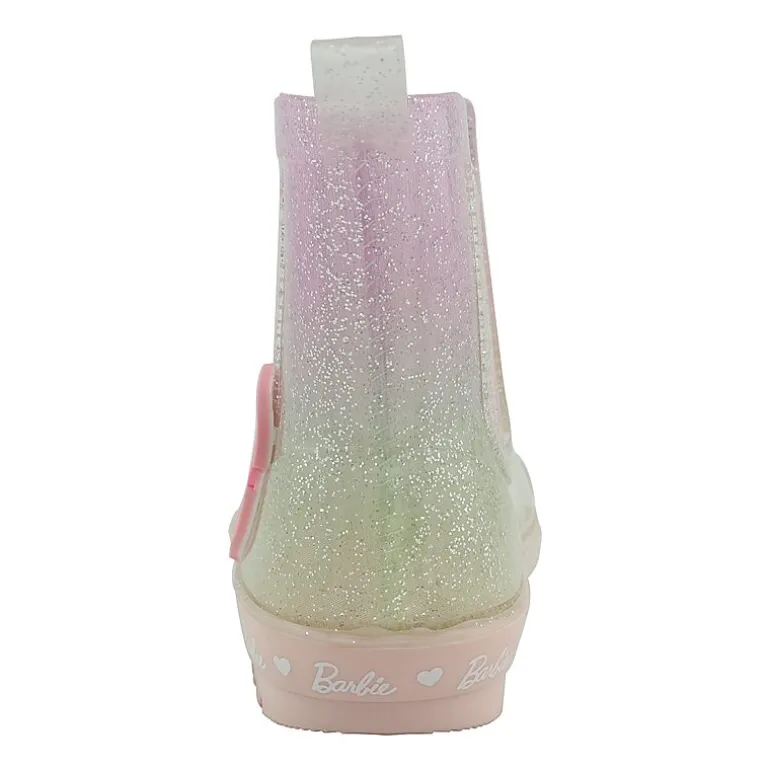 Toddler Girls Barbie Barbie Flat Heel Rain Boots