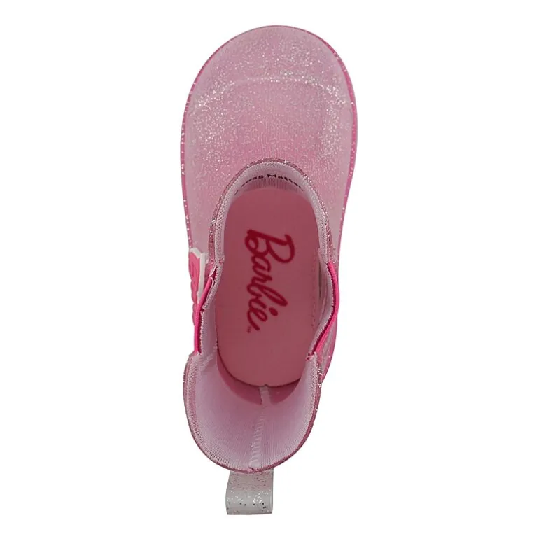 Toddler Girls Barbie Barbie Flat Heel Rain Boots