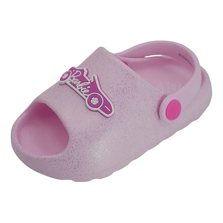 Toddler Girls Barbie Cloud Slide Sandals