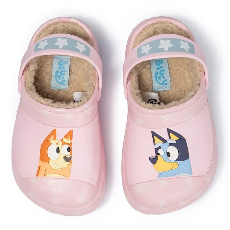 Toddler Girls Bluey Cozy Clog