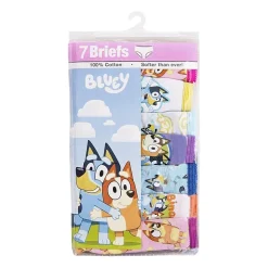 Toddler Girls Bluey 7 Pack Brief Panty
