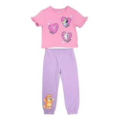 Toddler Girls Bluey 3-pc. Pant Set