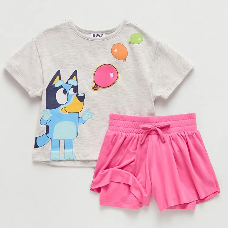 Toddler Girls Bluey 2-pc. Short Set
