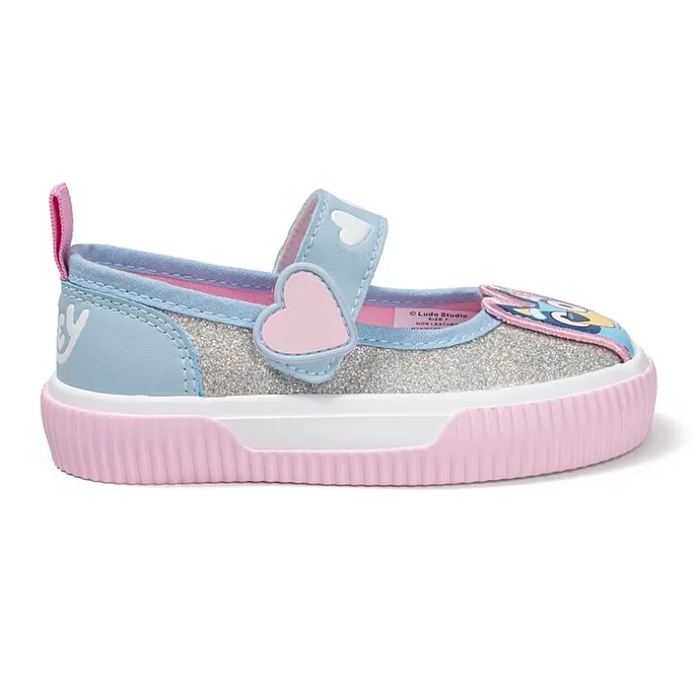 Toddler Girls Bluey Round Closed Toe Mary Jane Shoes