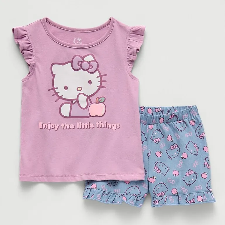 Toddler Girls Hello Kitty 2-pc. Short Set