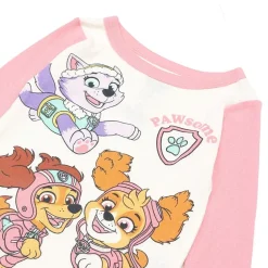 Toddler Girls Paw Patrol Crew Neck Long Sleeve 4-pc. Pajama Set