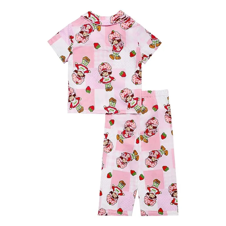 Toddler Girls Strawberry Shortcake V-Neck Short Sleeve 2-pc. Pajama Set