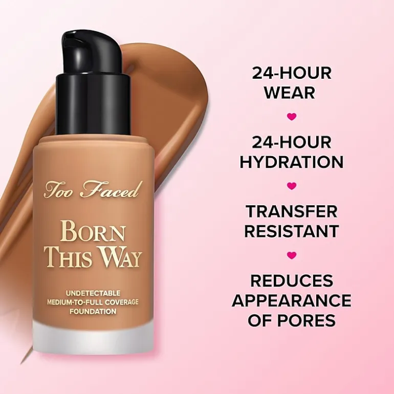 Too Faced Born This Way Undetectable Medium-To-Full Coverage Foundation