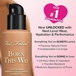 Too Faced Born This Way Undetectable Medium-To-Full Coverage Foundation