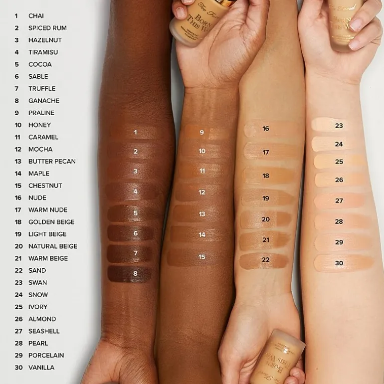 Too Faced Born This Way Undetectable Medium-To-Full Coverage Foundation