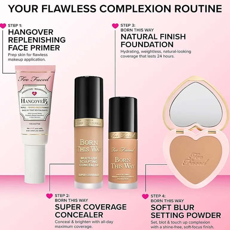 Too Faced Born This Way Undetectable Medium-To-Full Coverage Foundation
