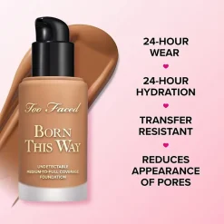 Too Faced Born This Way Undetectable Medium-To-Full Coverage Foundation