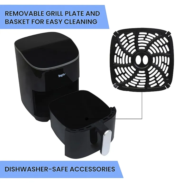 Total Chef Digital Air Fryer, 5 Qt Touch Controls