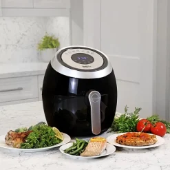Total Chef Electric Air Fryer- 7 Cooking Presets- Digital Touch Controls