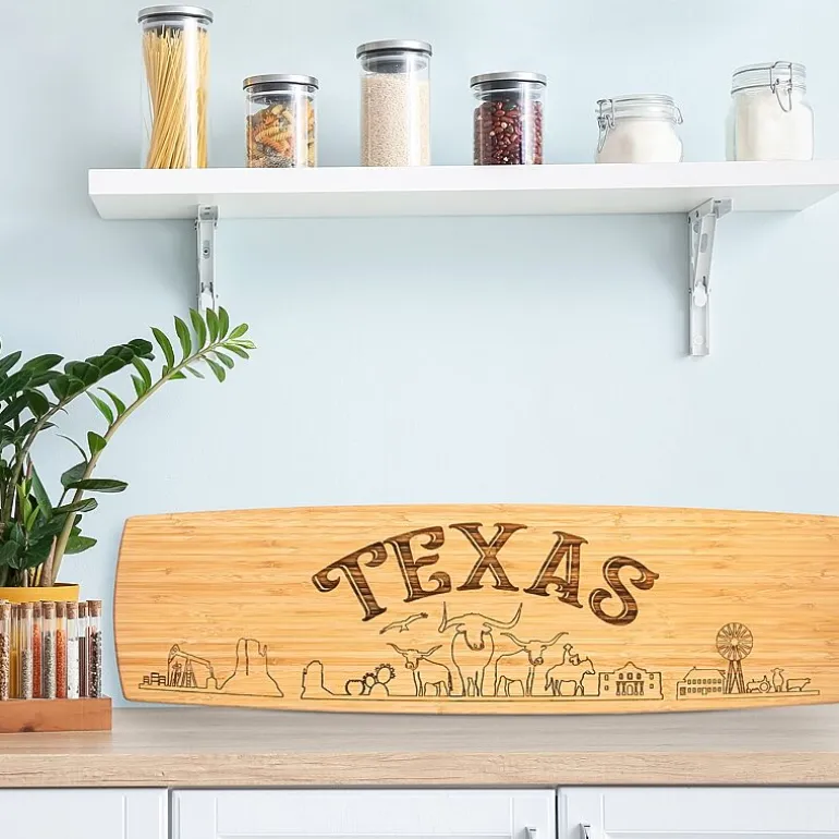 Totally Bamboo State Cutting and Charcuterie Board