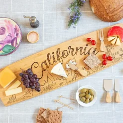 Totally Bamboo State Cutting and Charcuterie Board