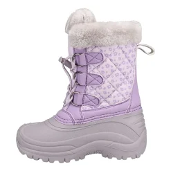 Totes Big Kid Girls Jenna Waterproof Insulated Flat Heel Winter Boots