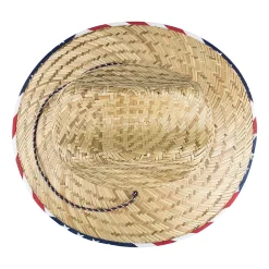 Totes Lifeguard Americana Straw Mens Safari Hat