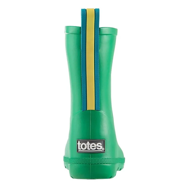 Totes Little & Big Kid Unisex Charley Waterproof Slip Resistant Flat Heel Rain Boots