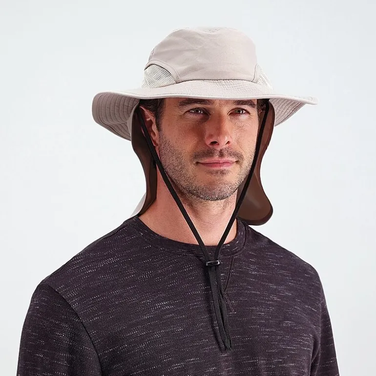 Totes Neck Protector Mens Safari Hat