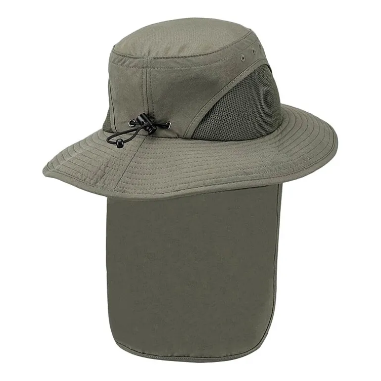 Totes Neck Protector Mens Safari Hat