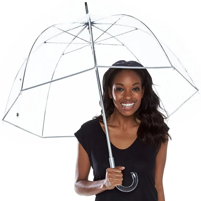 totes® Signature Clear Bubble Umbrella