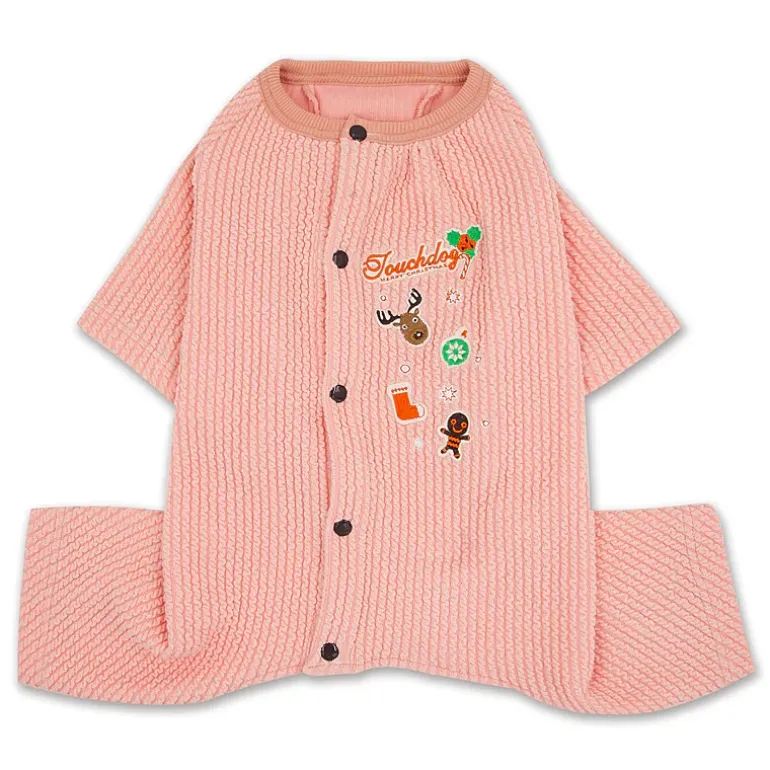 Touchdog 'Ciesta-Luxe' Designer Full Body Thermal Pet Dog Jumpsuit Pajamas