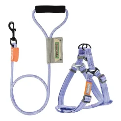 Touchdog Macaron' 2-In-1 Durable Nylon Leash Dog Harness