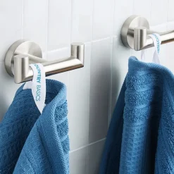 Town And Country Small Waffle Woven Terry Stripe 4-pc. Quick Dry Bath Towel Set