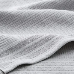 Town And Country Small Waffle Woven Terry Stripe 4-pc. Quick Dry Bath Towel Set