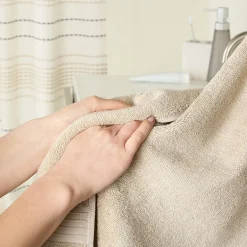 Town And Country Solid Dobby Border 4-pc. Quick Dry Bath Towel Set