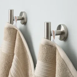 Town And Country Solid Dobby Border 4-pc. Quick Dry Bath Towel Set