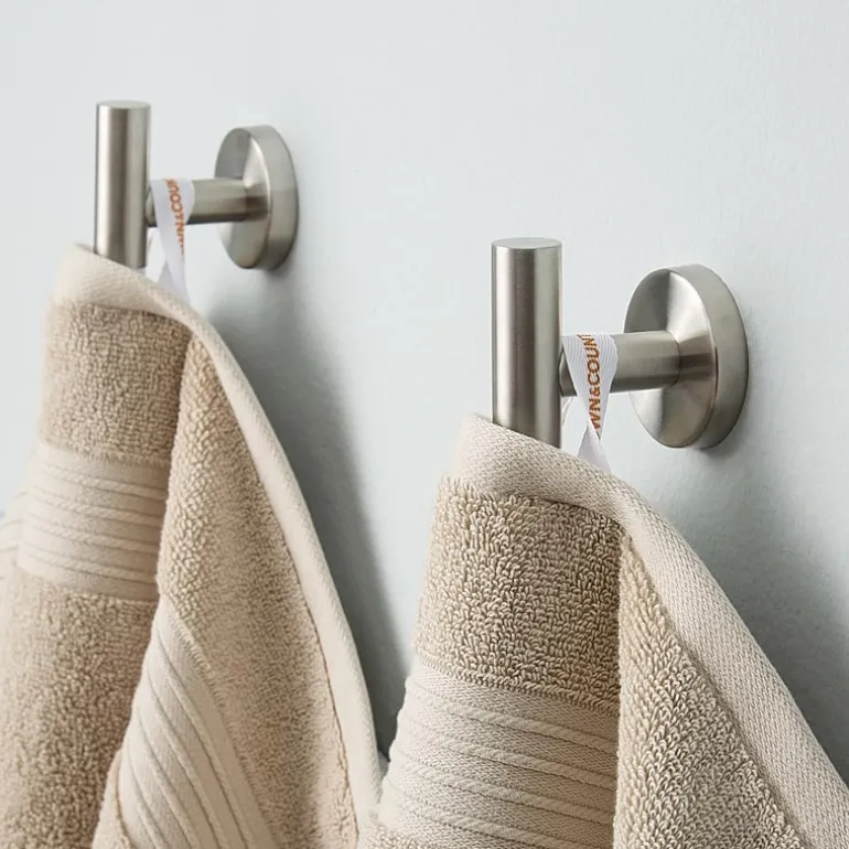 Town And Country Solid Dobby Border 4-pc. Quick Dry Bath Towel Set