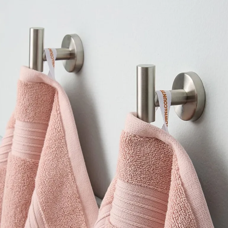 Town And Country Solid Dobby Border 4-pc. Quick Dry Bath Towel Set