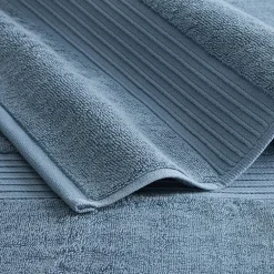 Town And Country Solid Dobby Border 4-pc. Quick Dry Bath Towel Set