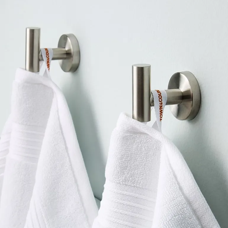 Town And Country Solid Dobby Border 4-pc. Quick Dry Bath Towel Set